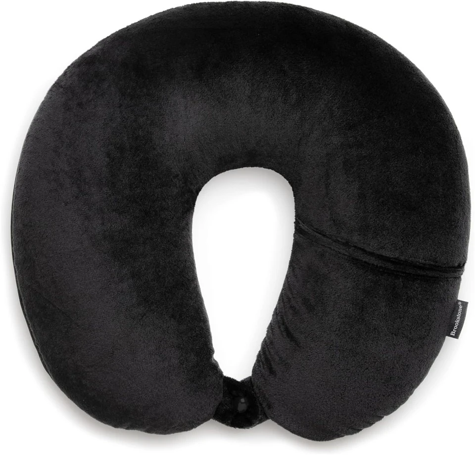 Printed Micro-Beads U Shape Travel Pillow